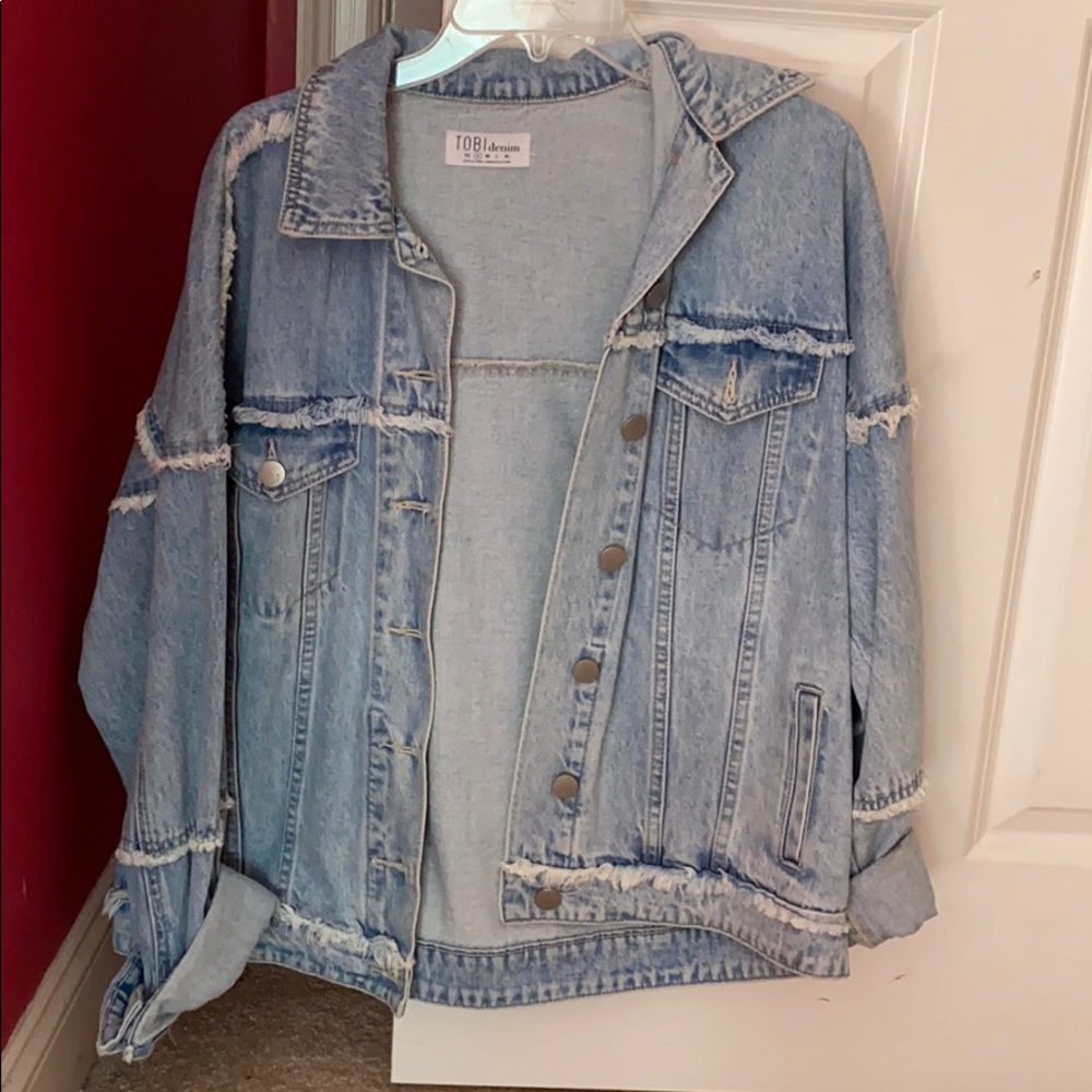 Tobi Oversized Jean Jacket